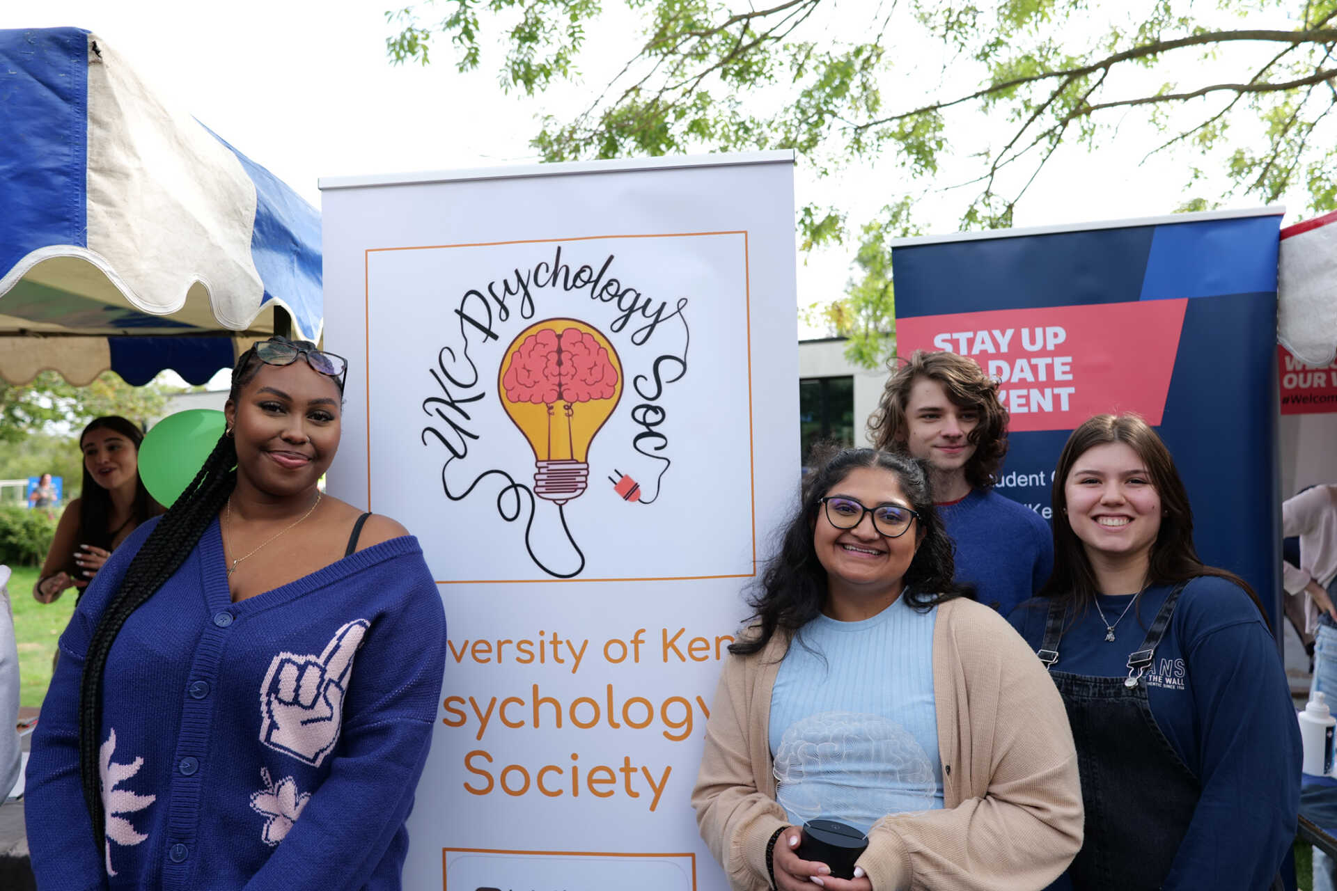 The Psychology Society at Welcome Week on Campus