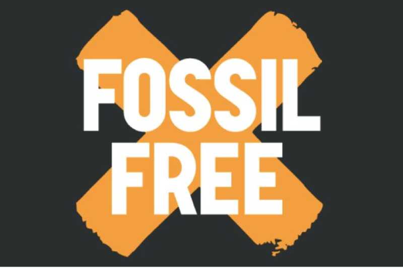fossil free logo