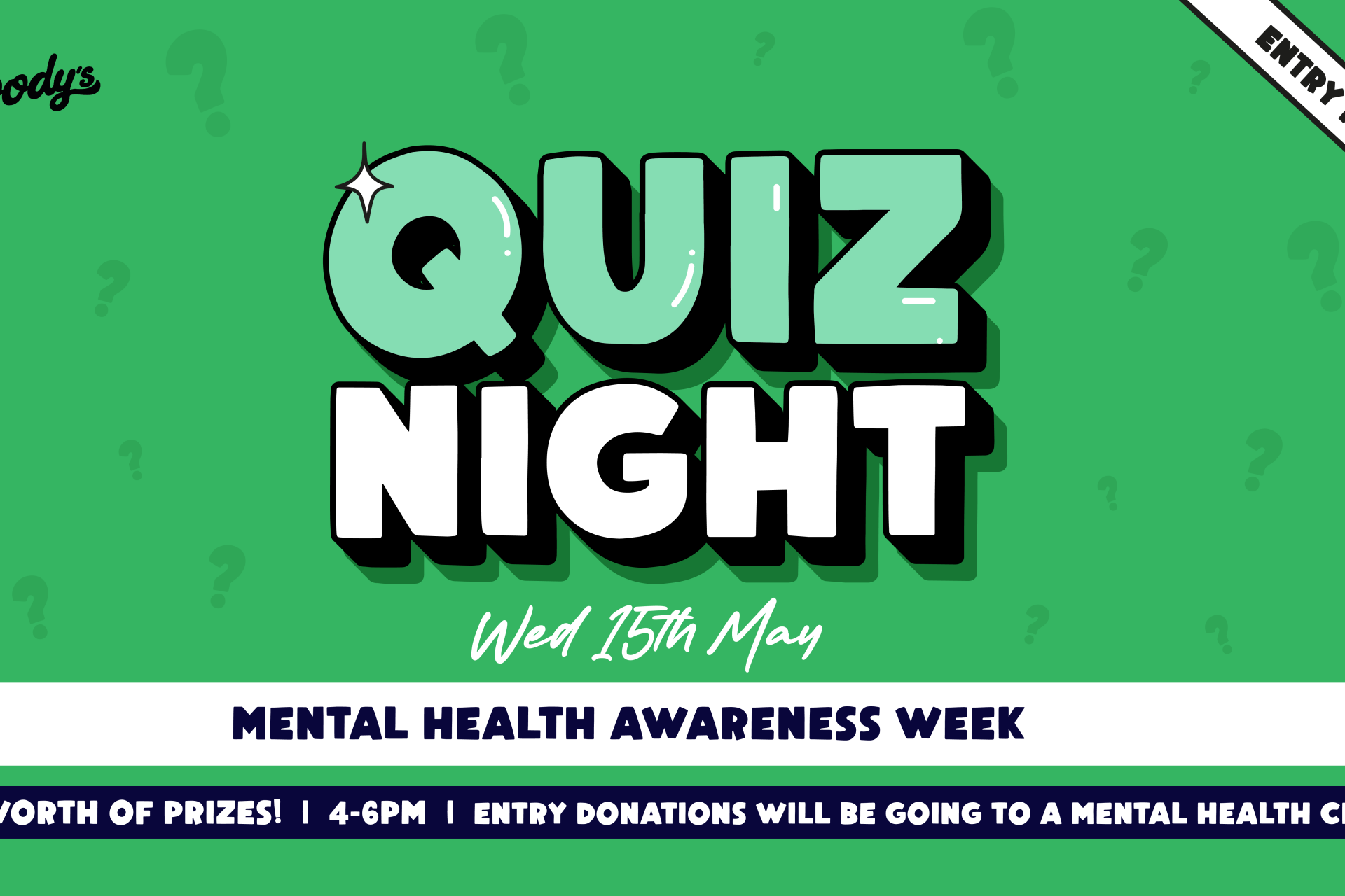 Quiz night for Mental Health Awareness Week