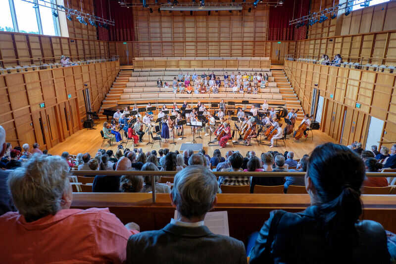 Image taken from an orchestra concert