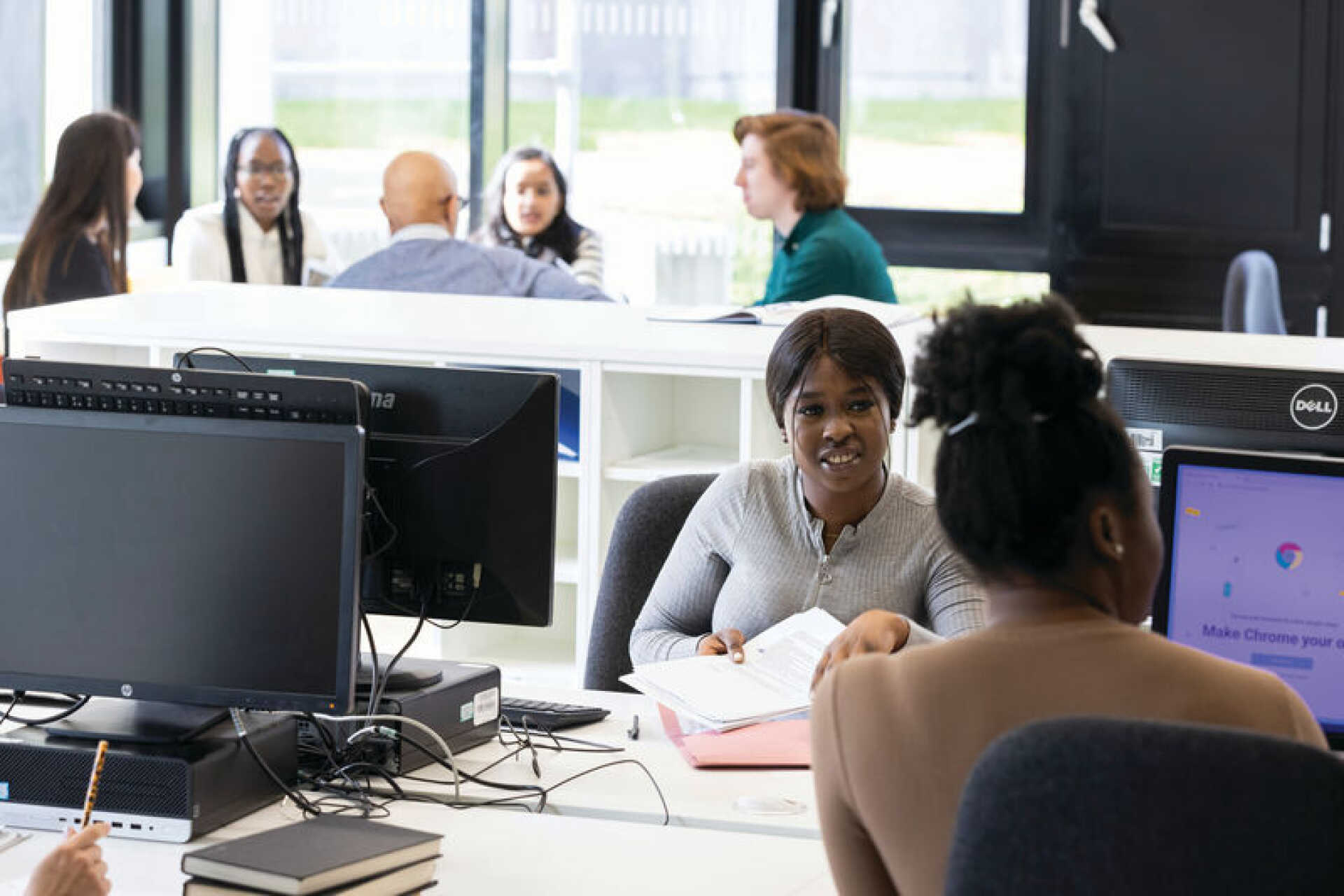 students in a class