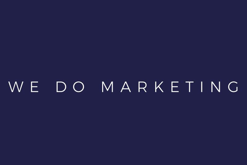 We Do Marketing Logo