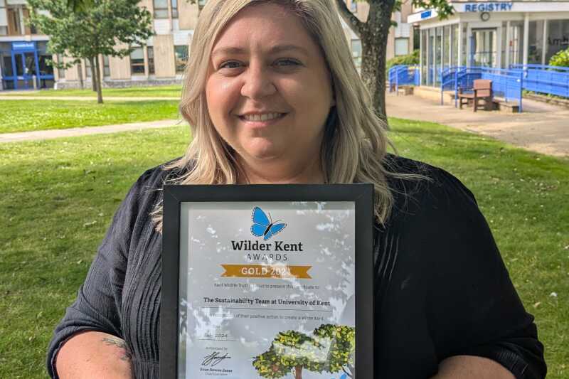 Wilder Kent Awards Certificate