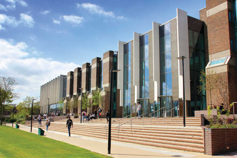 Exterior of Templeman Library