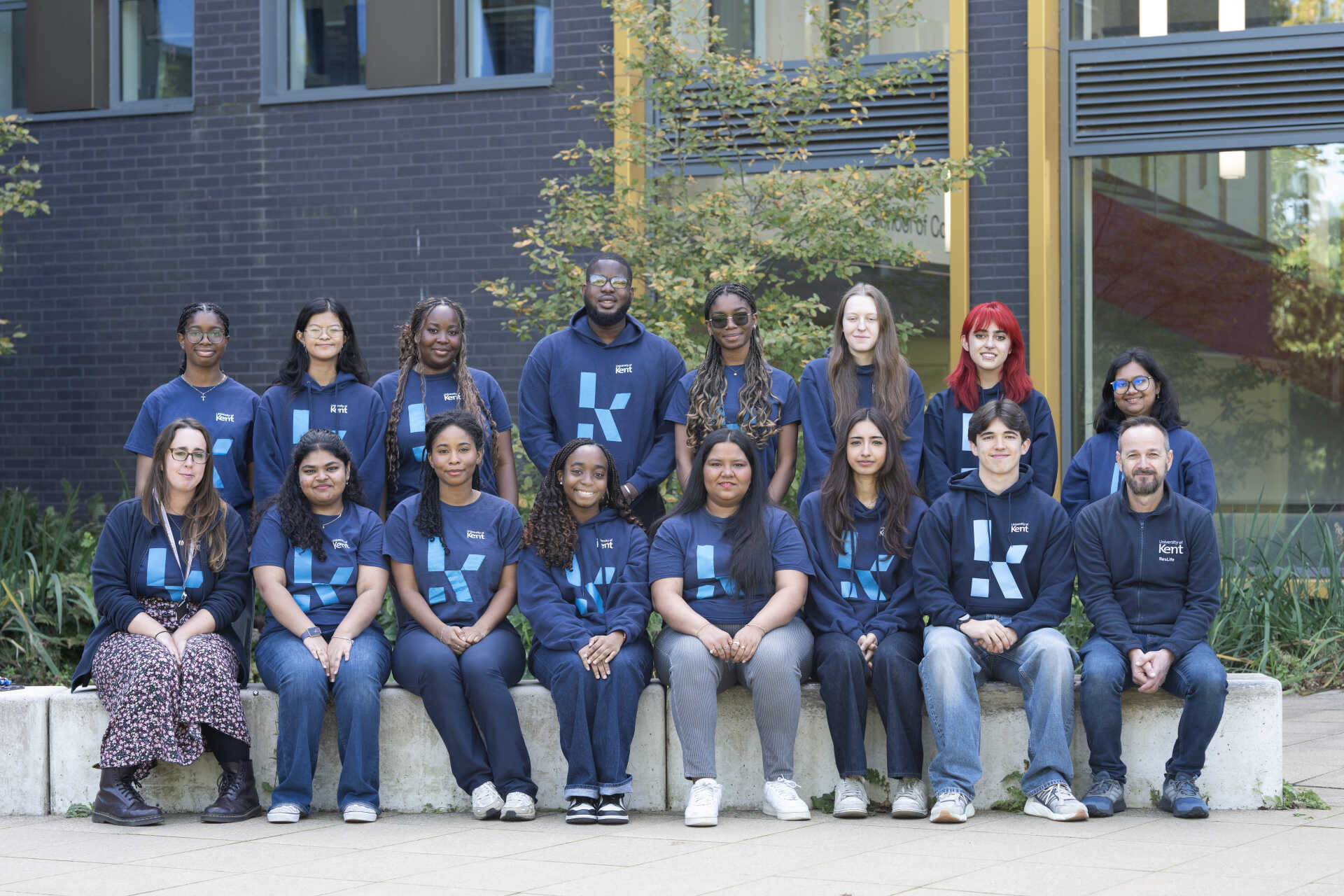 ResLife Ambassadors and ResLife staff