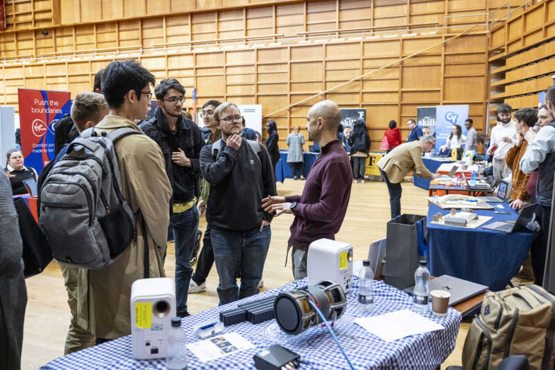 Careers Fair stall