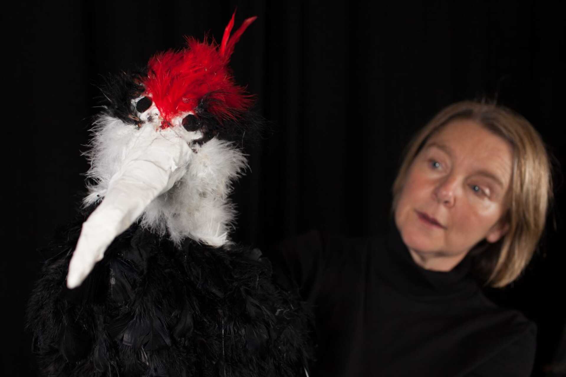 Puppets are used in the autism project, as demonstrated by Dr Melissa Trimingham