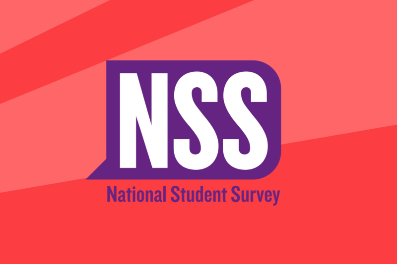 NSS logo with text "National Student Survey"