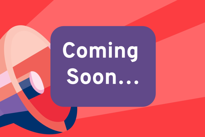 Graphic with text "open from 2 February"