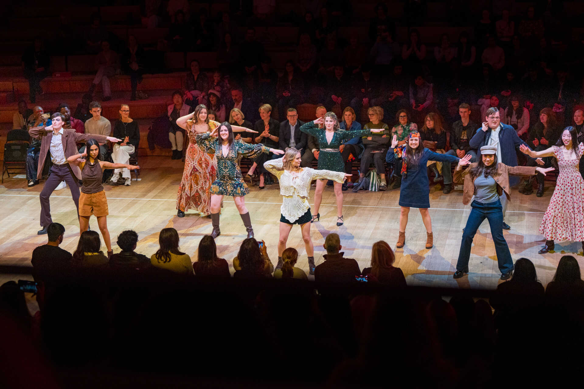 Student performance at Threads and Legends event