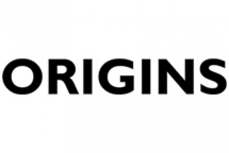 Origins logo in black
