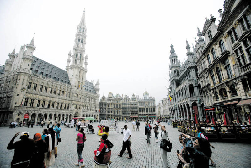 The Grand Place in Brussels