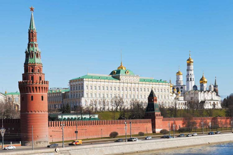 View of the Kremlin, Russia