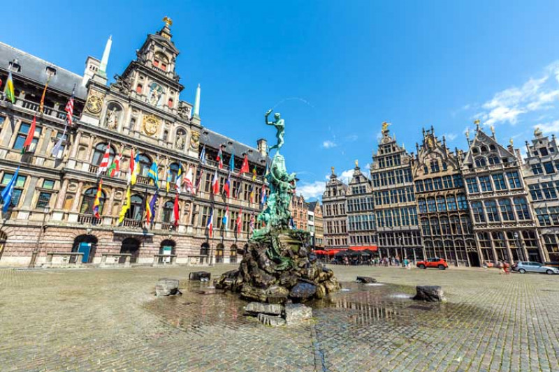 The Grand Place is the central square in Brussels