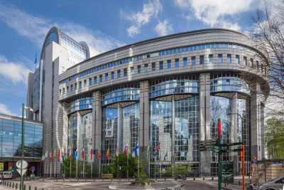 The European Parliament buildings