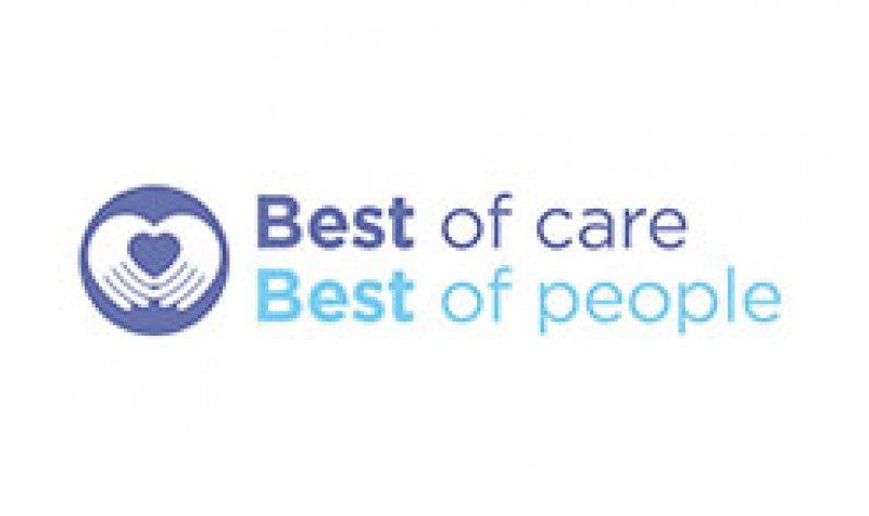 Medway NHS Foundation Trust's Best of care / Best of people logo