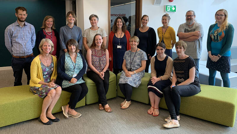 The Academic Liaison team in the Templeman Library Welcome Hall