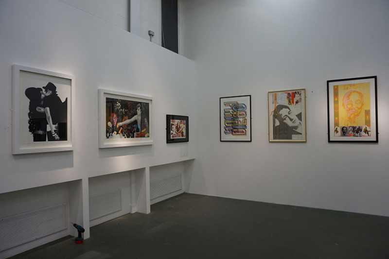 Studio 3 gallery with photographs in frames on the wall