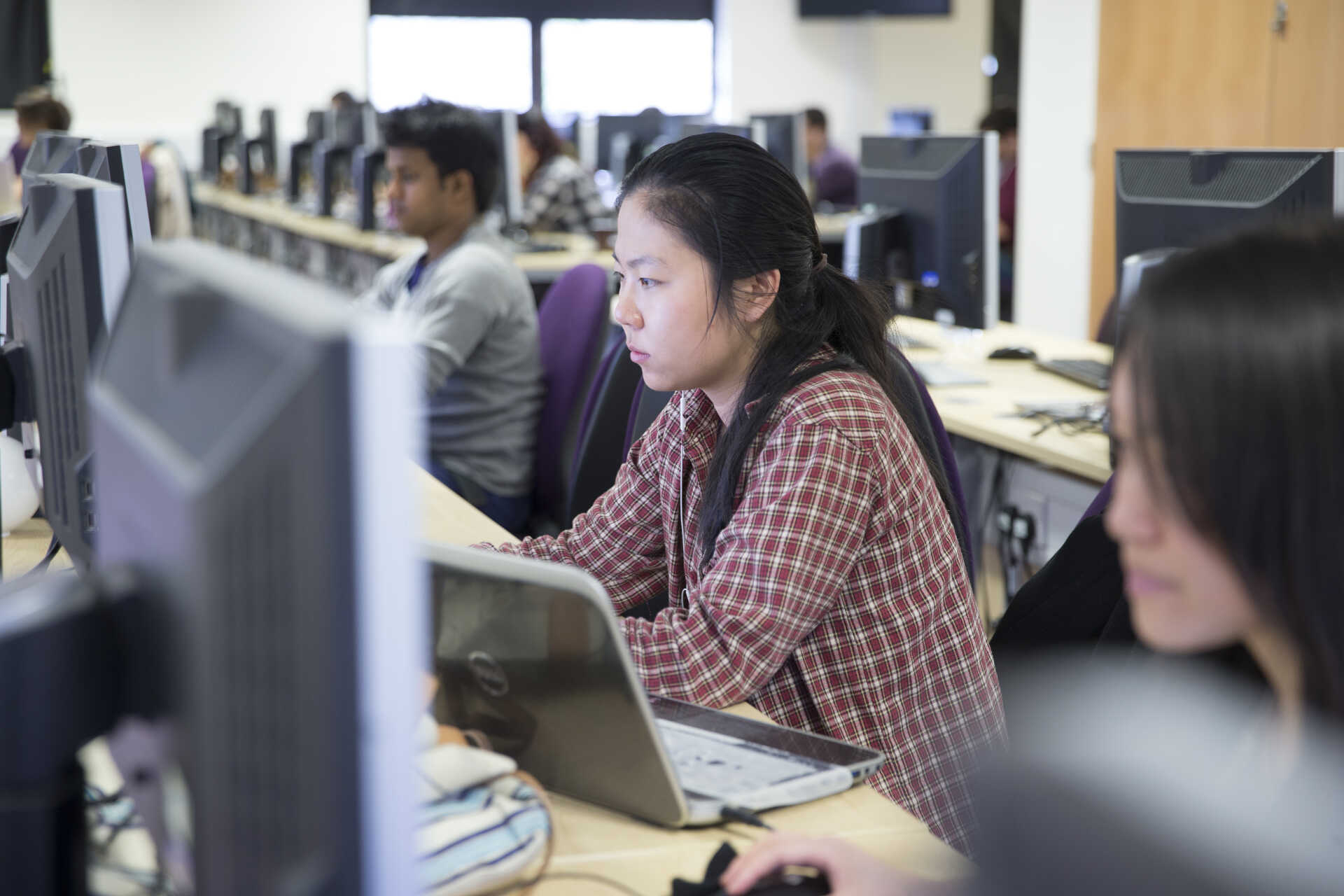 macro image of a circuitboard