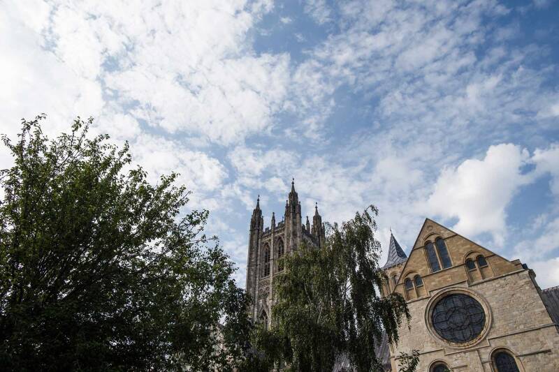 A view of Canterbury Cathedral